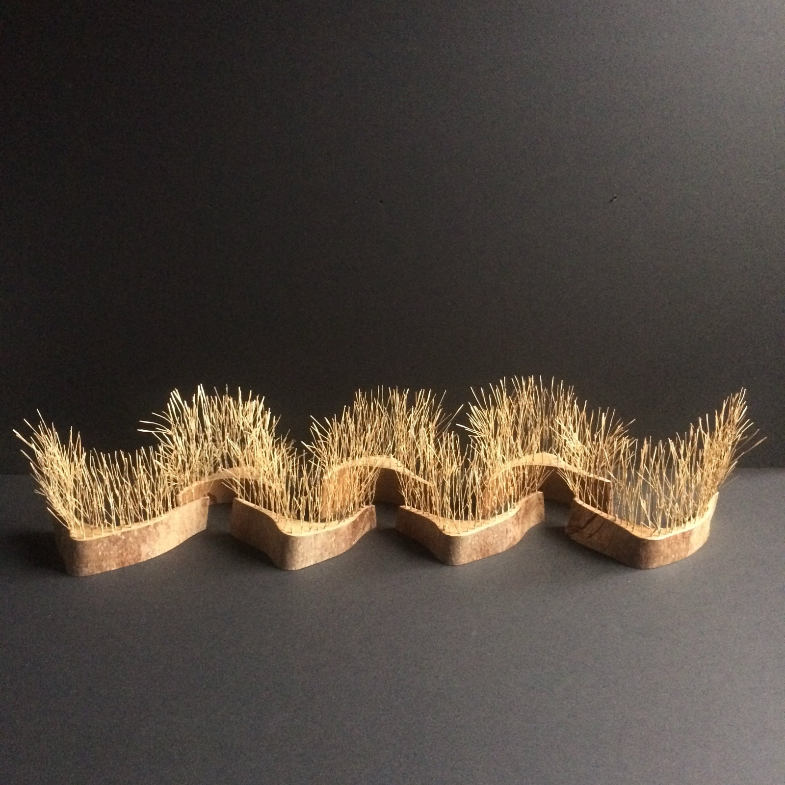 Bamboo branch sculpture and artwork by Nagi Studio